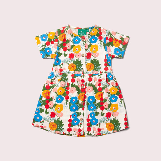 Vestito floreale in cotone biologico – Little Green Radicals