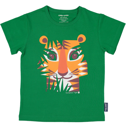Maglietta Tigre in cotone biologico - Coq en Pâte