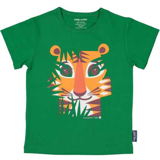 Maglietta Tigre in cotone biologico - Coq en Pâte