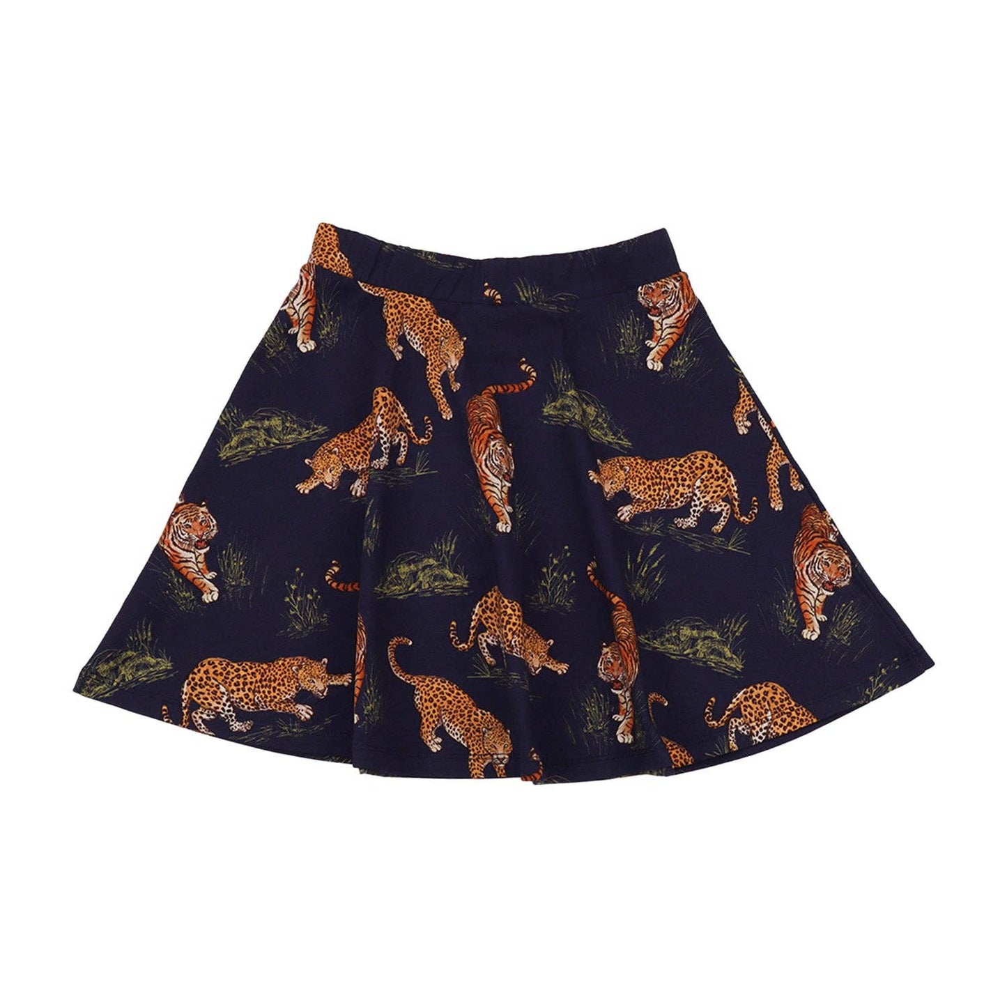 Gonna Tigri e Leopardi in cotone biologico – Walkiddy