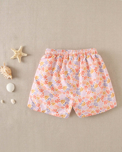 Costume pantaloncini floreale