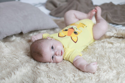 Body Leone in cotone biologico – Coq en Pâte