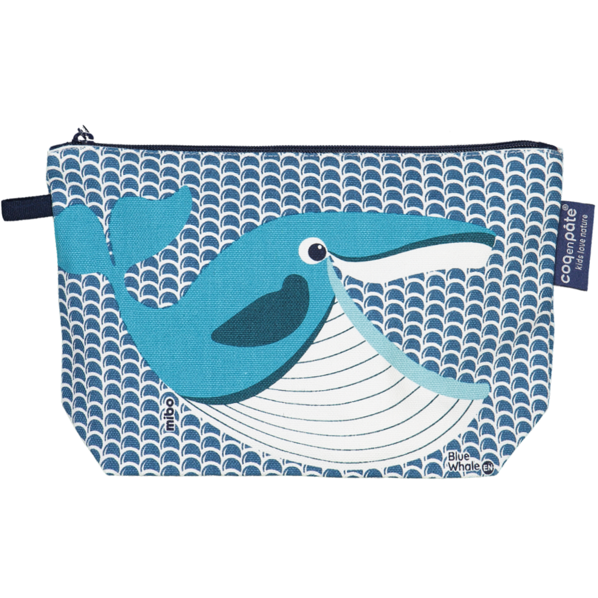 Astuccio balena in cotone biologico – Coq en Pâte
