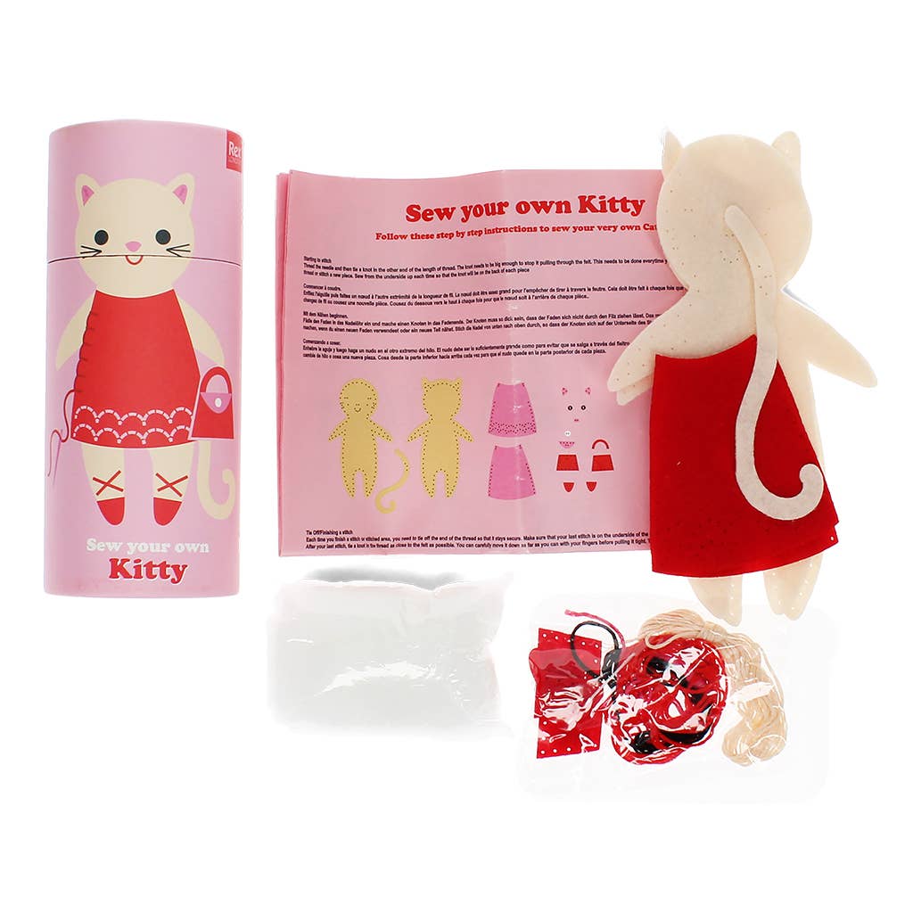 Kit creativo da cucito – Crea il tuo gatto | Rex London