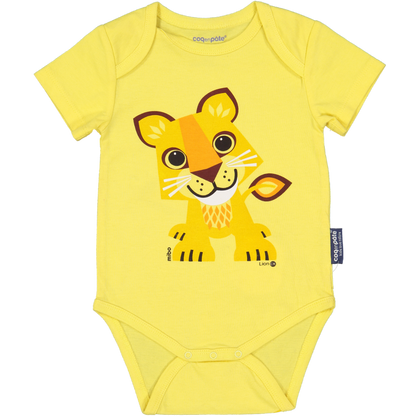 Body Leone in cotone biologico – Coq en Pâte