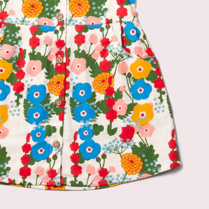 Vestito floreale in cotone biologico – Little Green Radicals