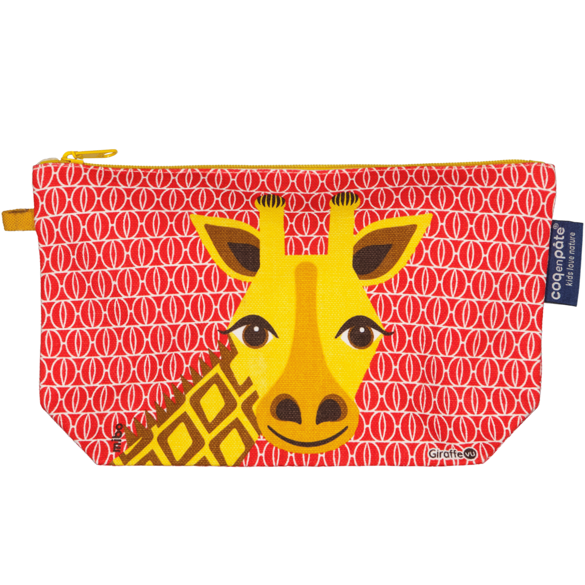 Astuccio Giraffa in cotone biologico - Coq en Pâte