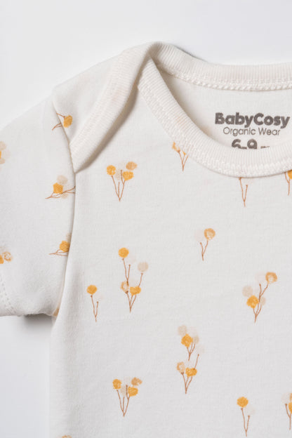 Set 2 body maniche corte palloncino | BABYCOSY ORGANIC