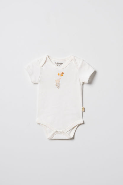Set 2 body maniche corte palloncino | BABYCOSY ORGANIC