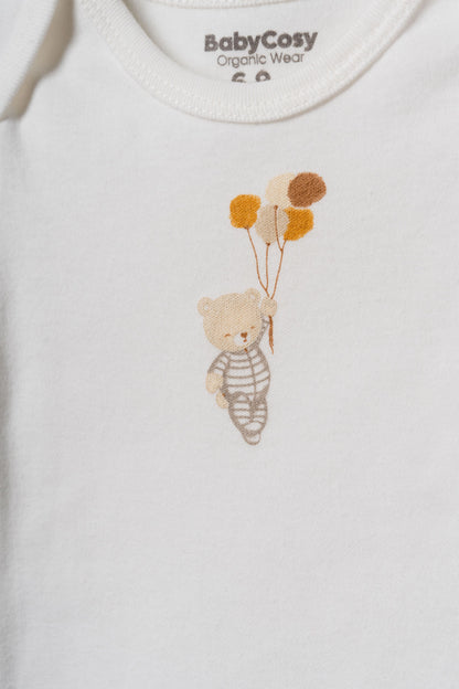 Set 2 body maniche corte palloncino | BABYCOSY ORGANIC