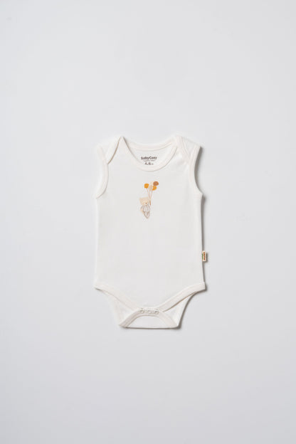 Set 2 body senza maniche palloncino | BABYCOSY ORGANIC