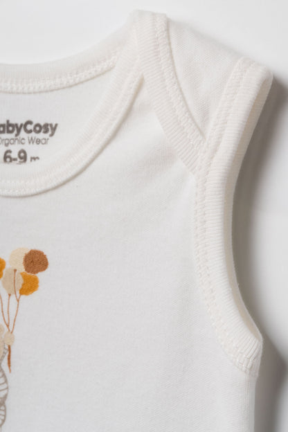 Set 2 body senza maniche palloncino | BABYCOSY ORGANIC