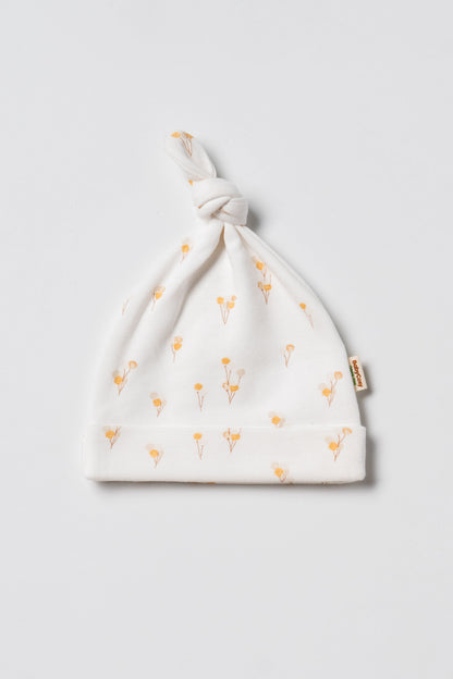 Set 3 cappellini neonato con nodo palloncini | BABYCOSY ORGANIC
