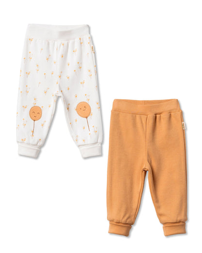 Set 2 pantaloni palloncino | BABYCOSY ORGANIC