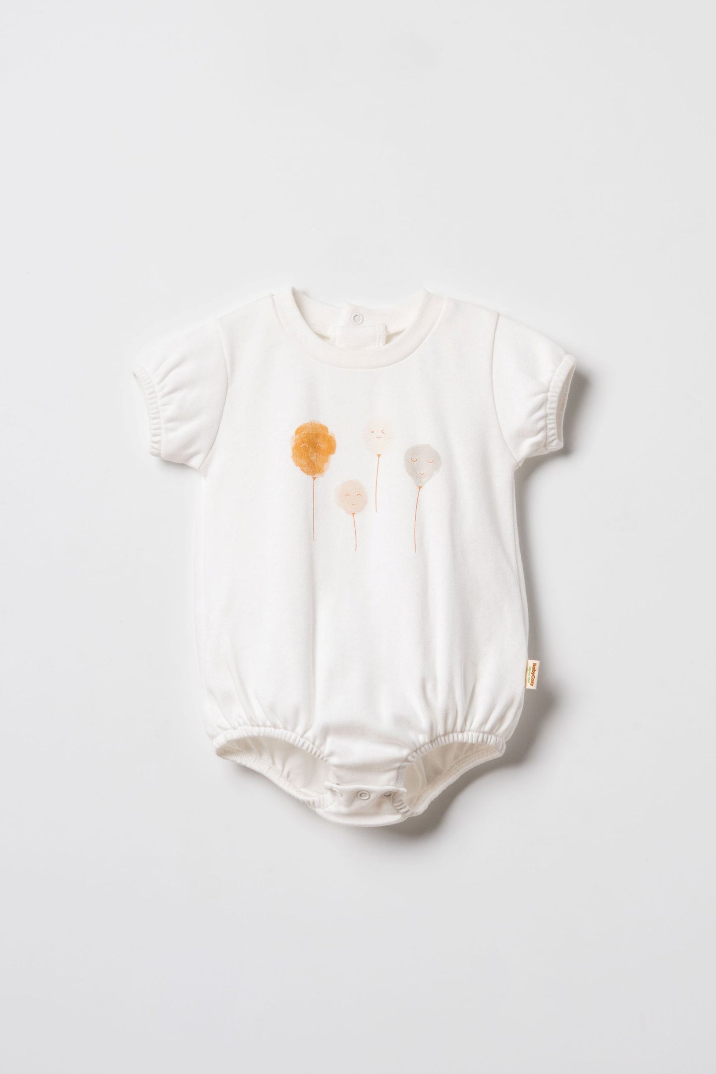Set 2 pagliaccetti cotone organico palloncini | Baby Cosy Organic