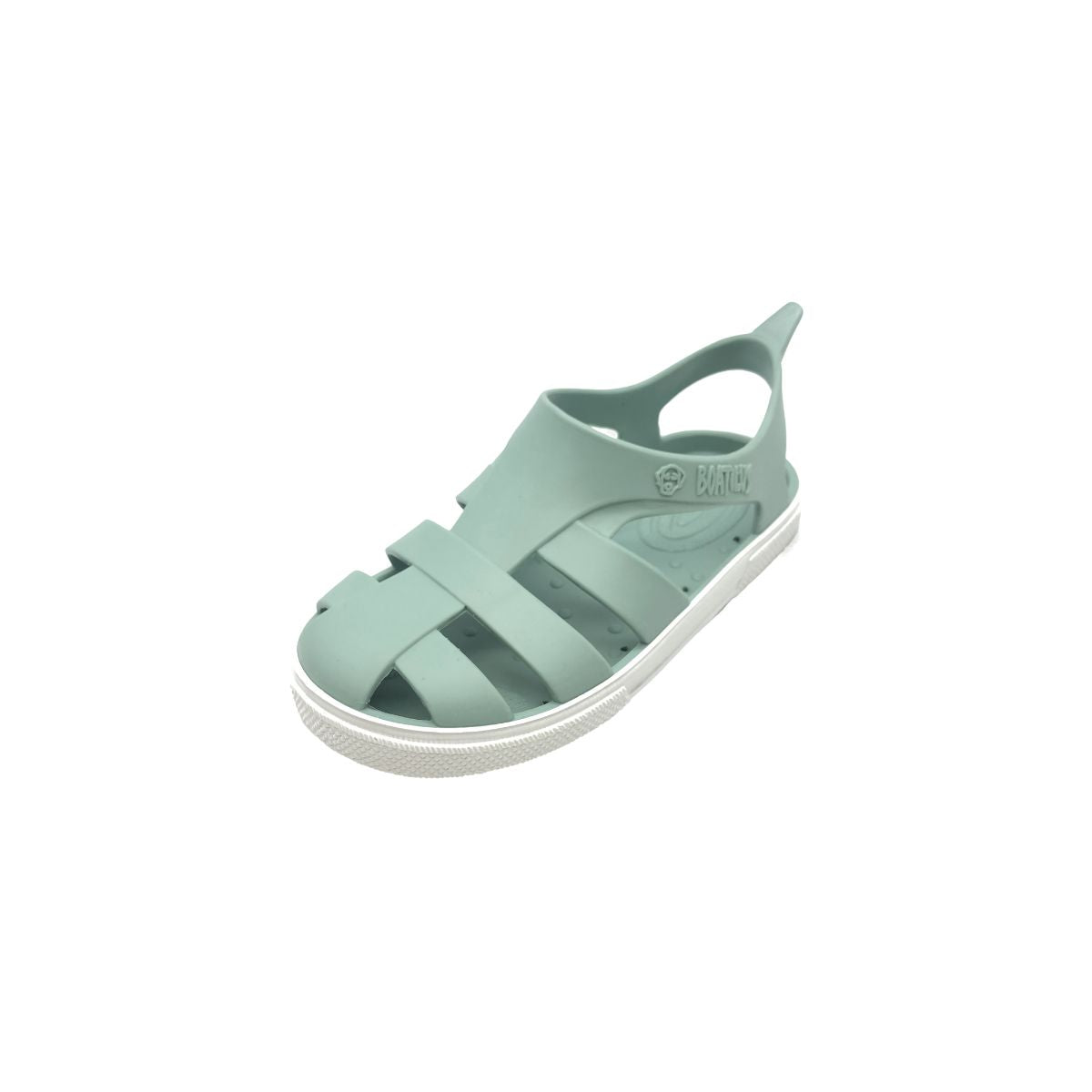 Sandalo in gomma riciclata Pastel Green | Boatilus