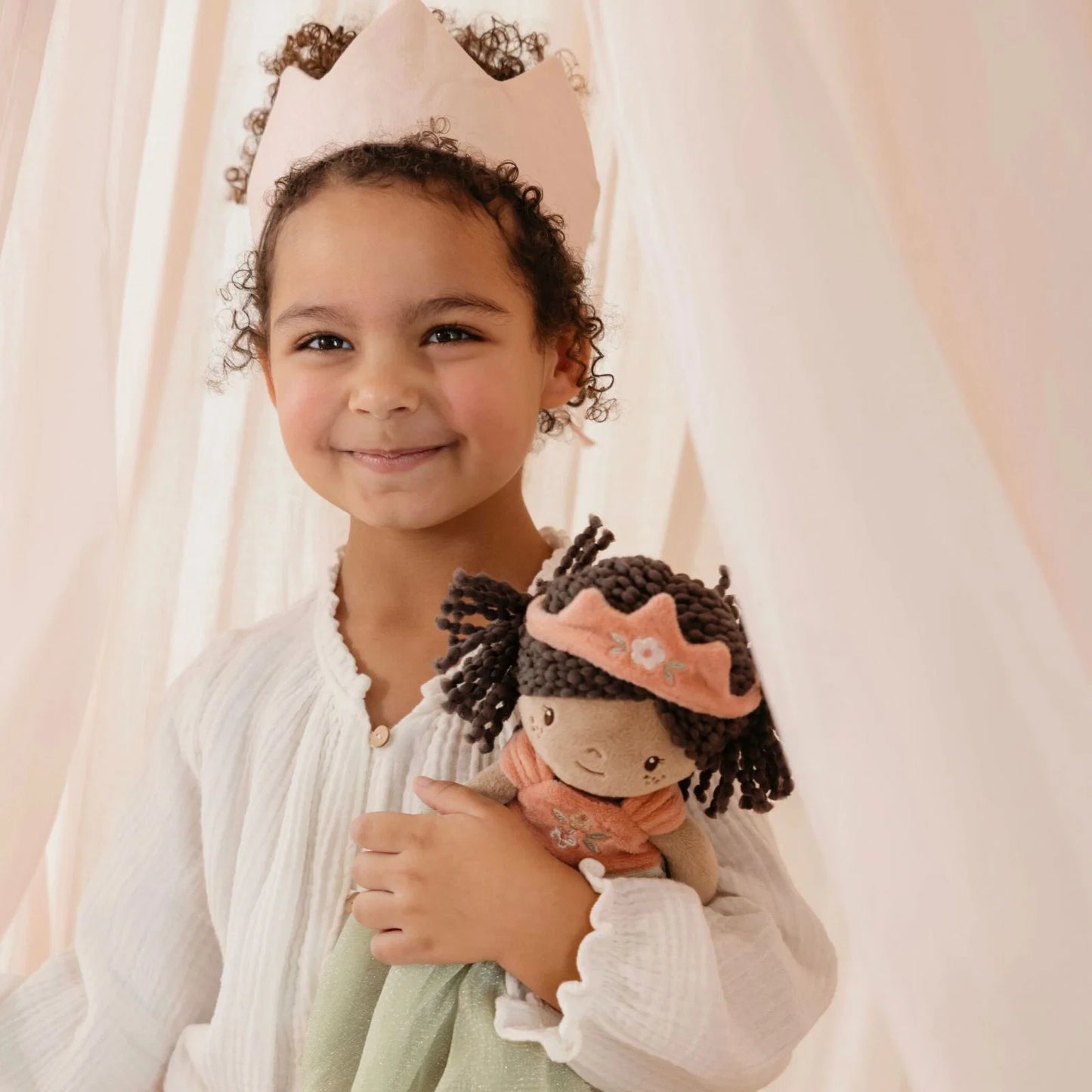Bambola morbida Principessa Evi 35 cm | Little Dutch