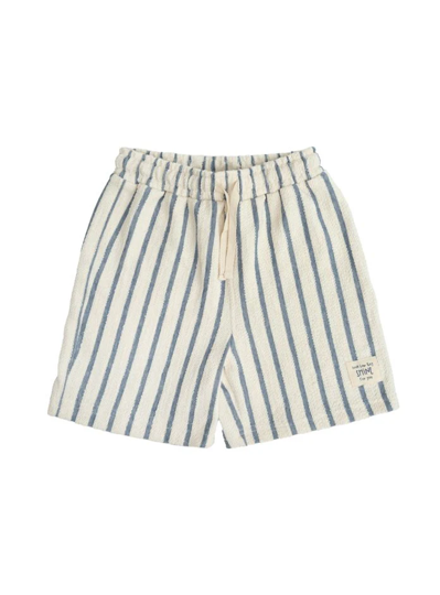 Pantaloncini a righe Blu
