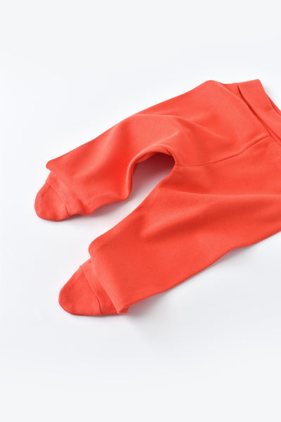 BabyCosy Basic Pantaloni Arancione con i piedini