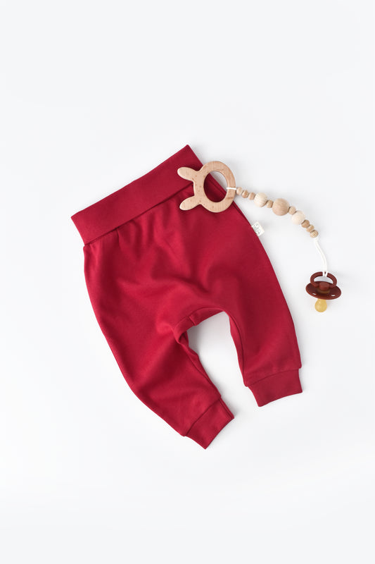 BabyCosy Basic Pantaloni Rossi