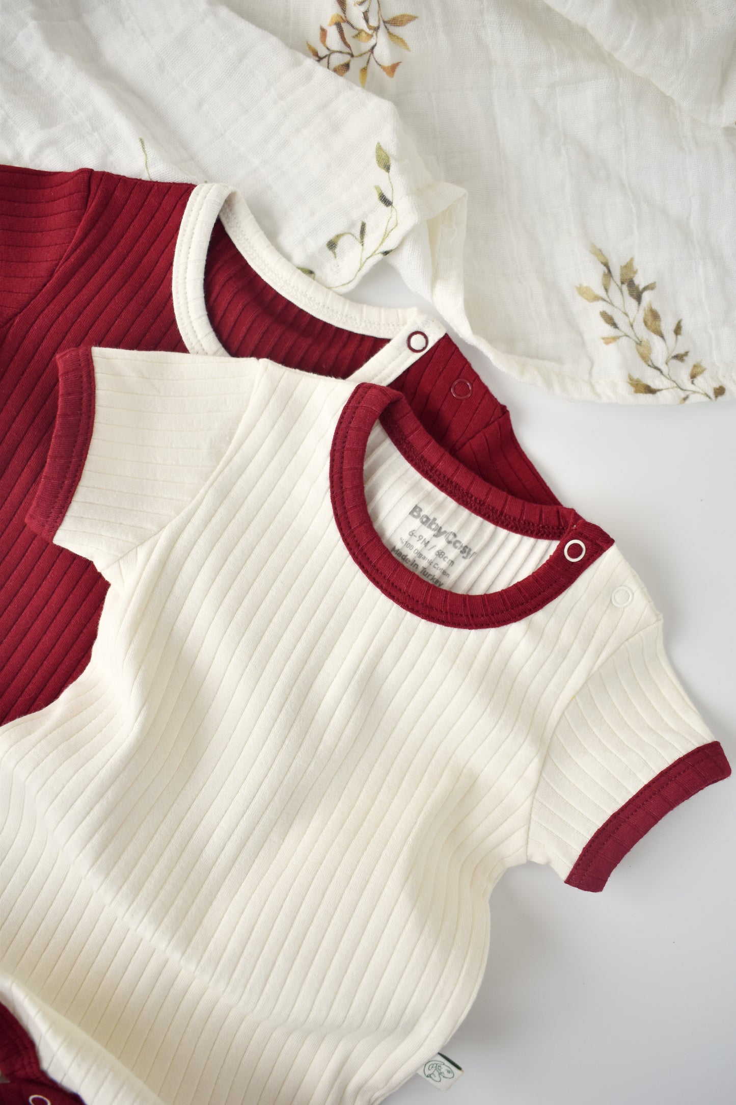 BabyCosy Retro Set 2 Body Beige & Rosso