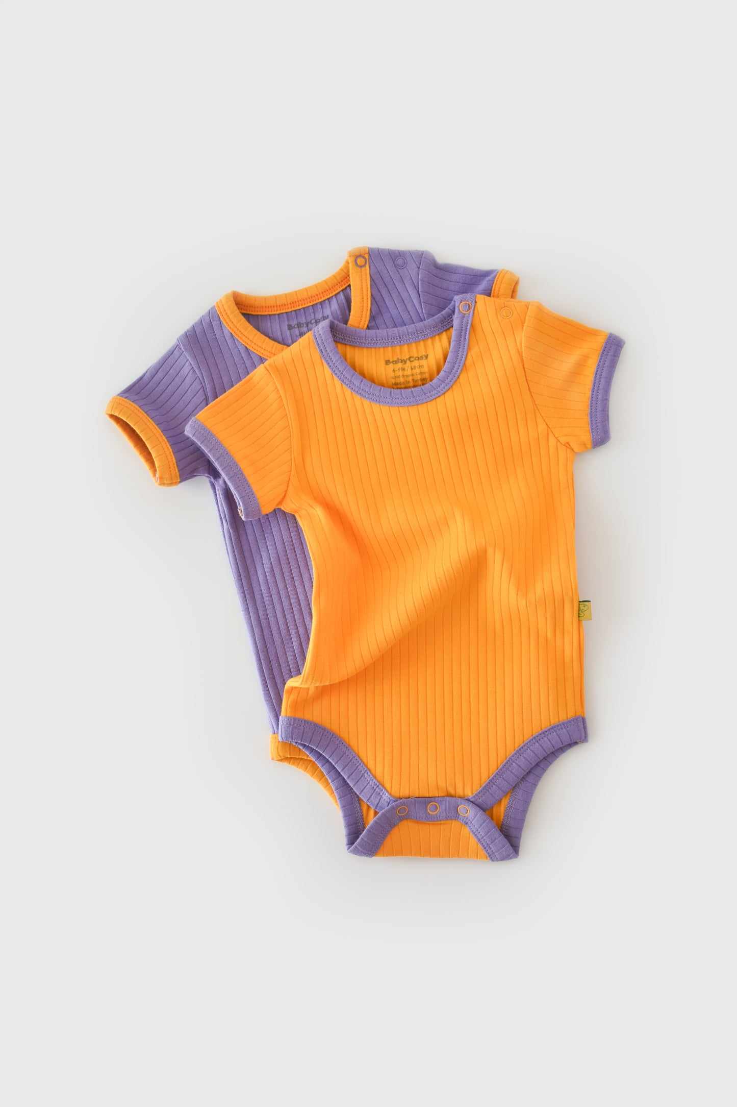 BabyCosy Retro Set 2 Body Giallo & Viola