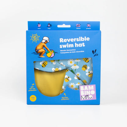 Cappellino da mare reversibile Busy Bees | Bambino Mio