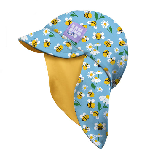 Cappellino da mare reversibile Busy Bees | Bambino Mio