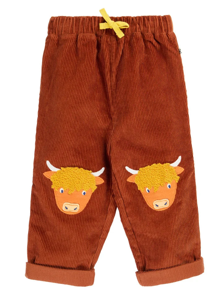 Pantaloni a coste Highland Cow | Frugi