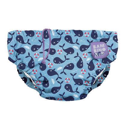 Costumino Contenitivo Riutilizzabile Whale Wharf | Bambino Mio