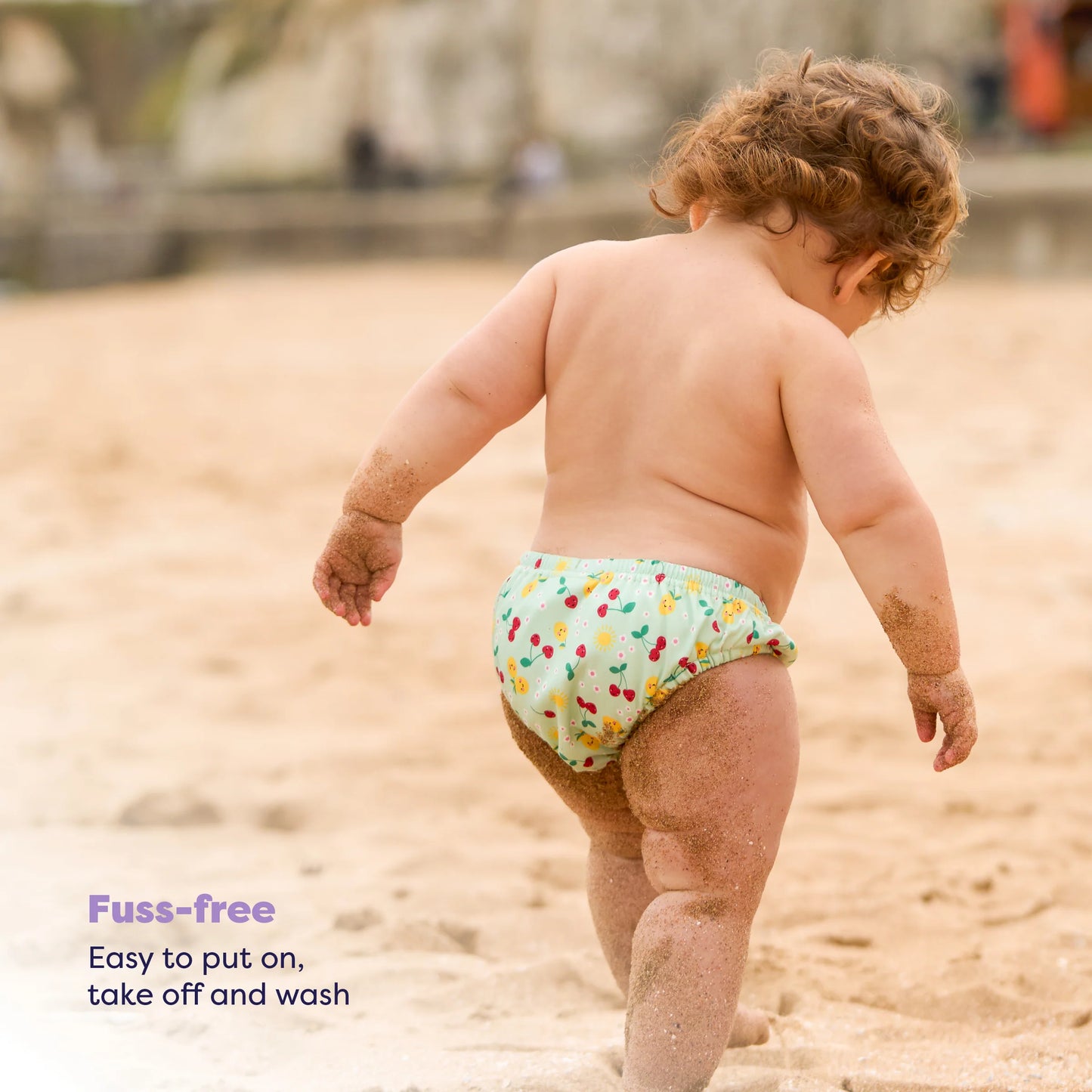 Costumino Contenitivo Riutilizzabile Happy Days | Bambino Mio