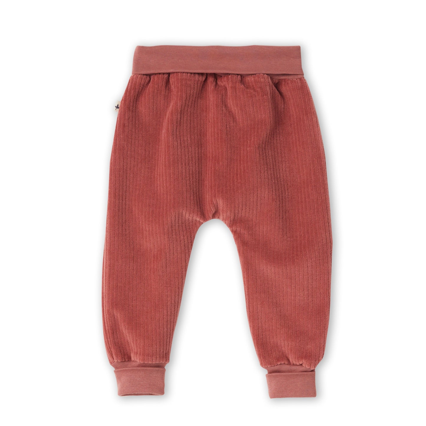 Pantaloni a coste Baby Malva Scuro