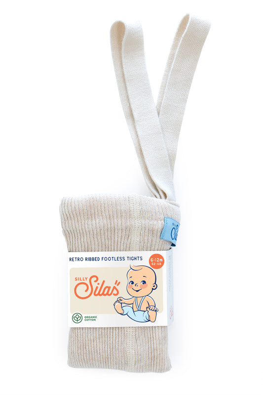 Collant Cream Blend con bretelle | Silly Silas