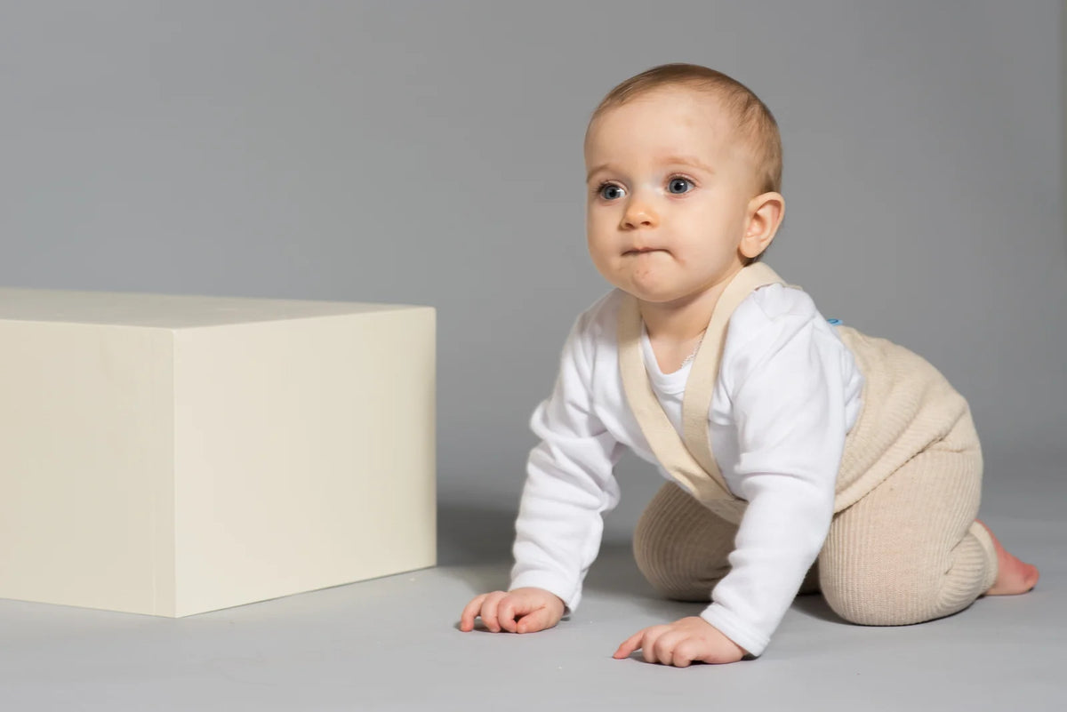 Collant Cream Blend con bretelle | Silly Silas