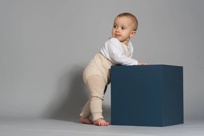 Collant Cream Blend con bretelle | Silly Silas