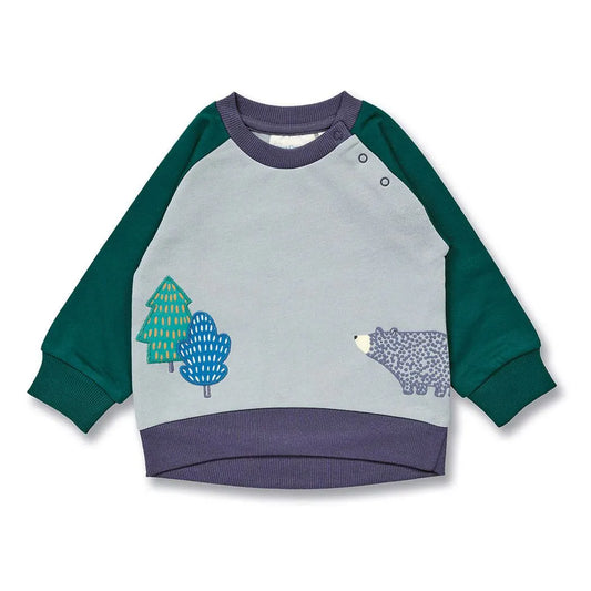Felpa Woodland Neonato | Sense Organics