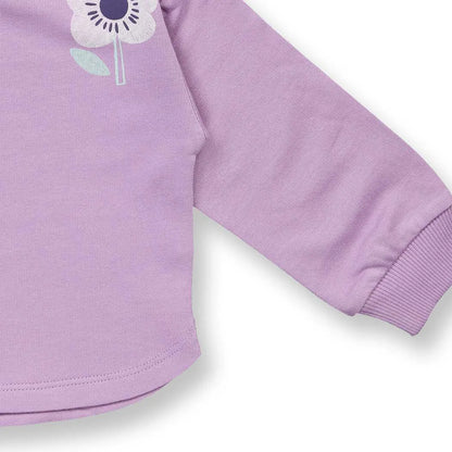Felpa Leggera Lilla Neonato | Sense Organics
