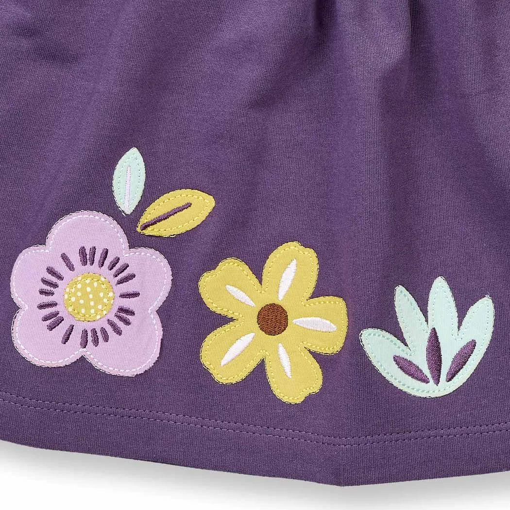 Gonna viola fiori | Sense Organics