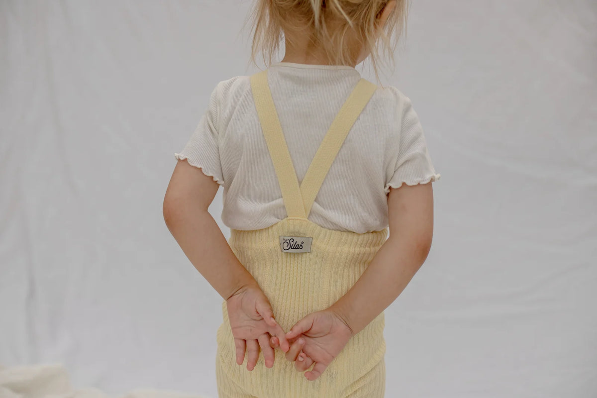 Collant Hippy Lemon Icing con bretelle | Silly Silas