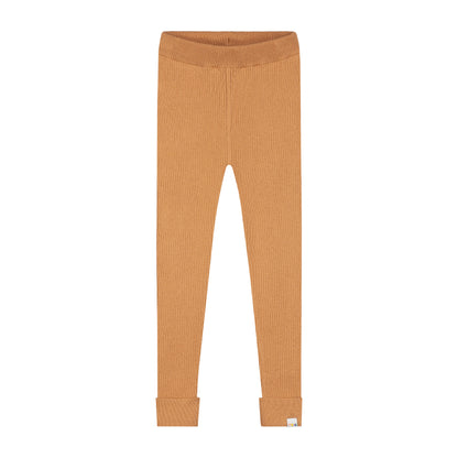 Leggings a coste Almond | Yuki Kidswear