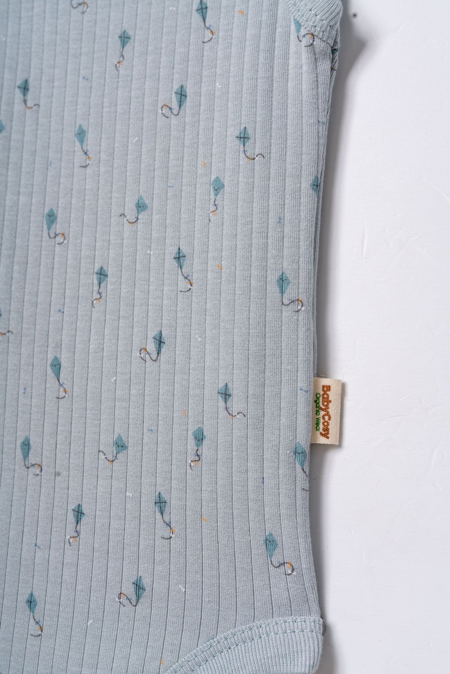 Set 2 body senza maniche modal azzurro | BABYCOSY ORGANIC