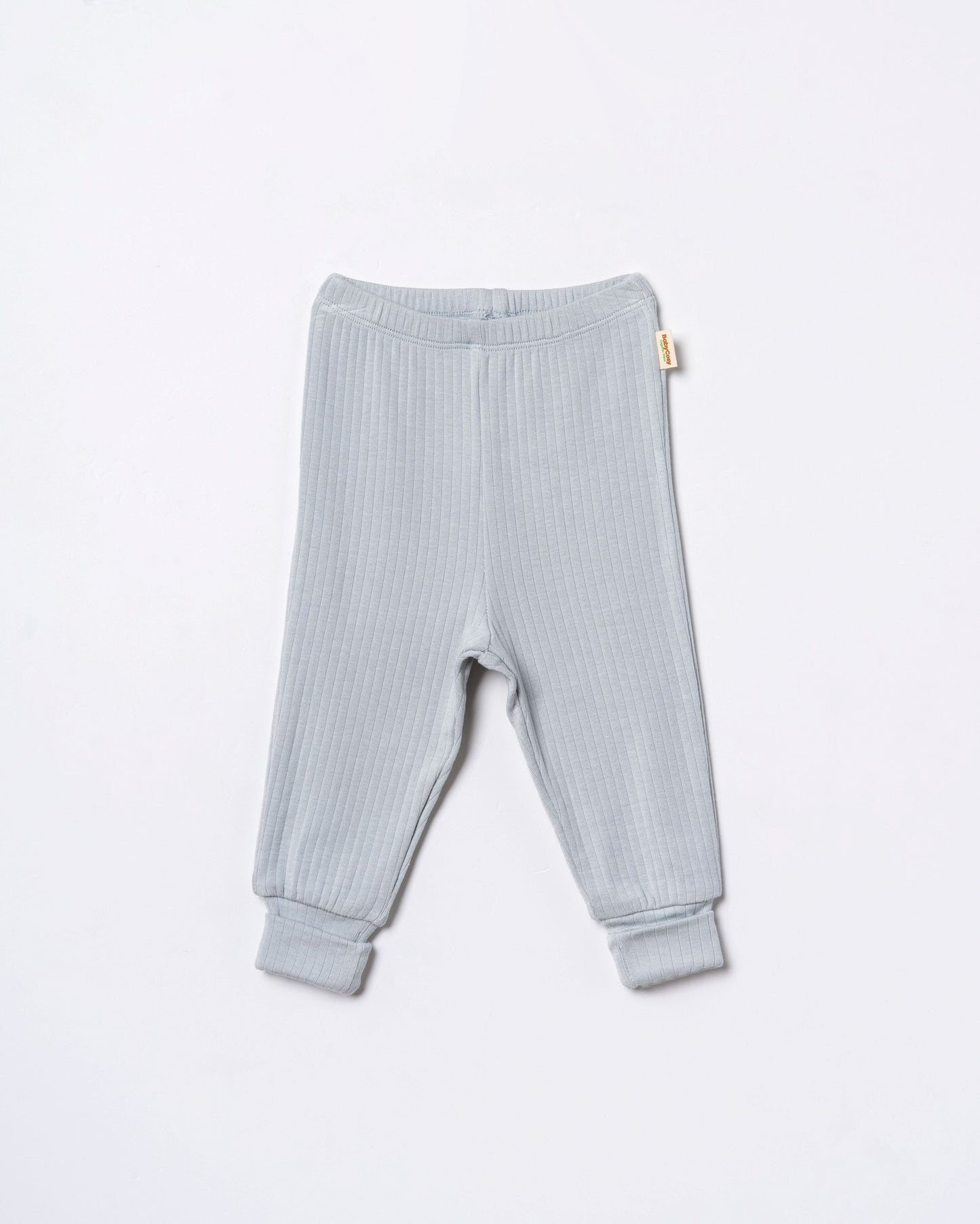 Set 2 pantaloni modal azzurro | BABYCOSY ORGANIC