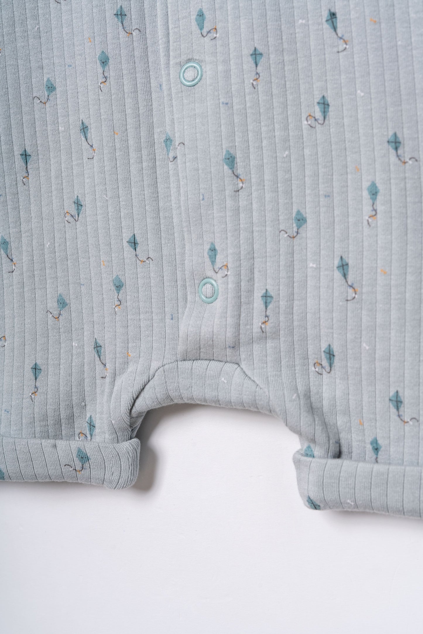 Set 2 tutine corte micromodal azzurro | Babycosy Organic