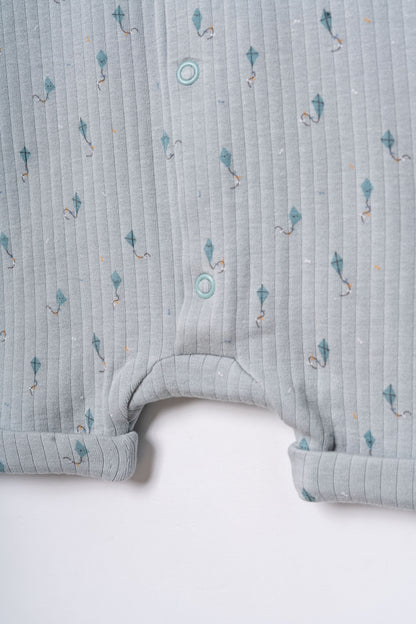 Set 2 tutine corte micromodal azzurro | Babycosy Organic