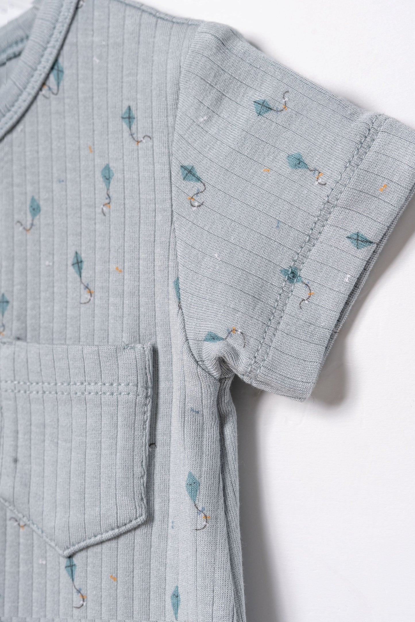 Set 2 tutine corte micromodal azzurro | Babycosy Organic