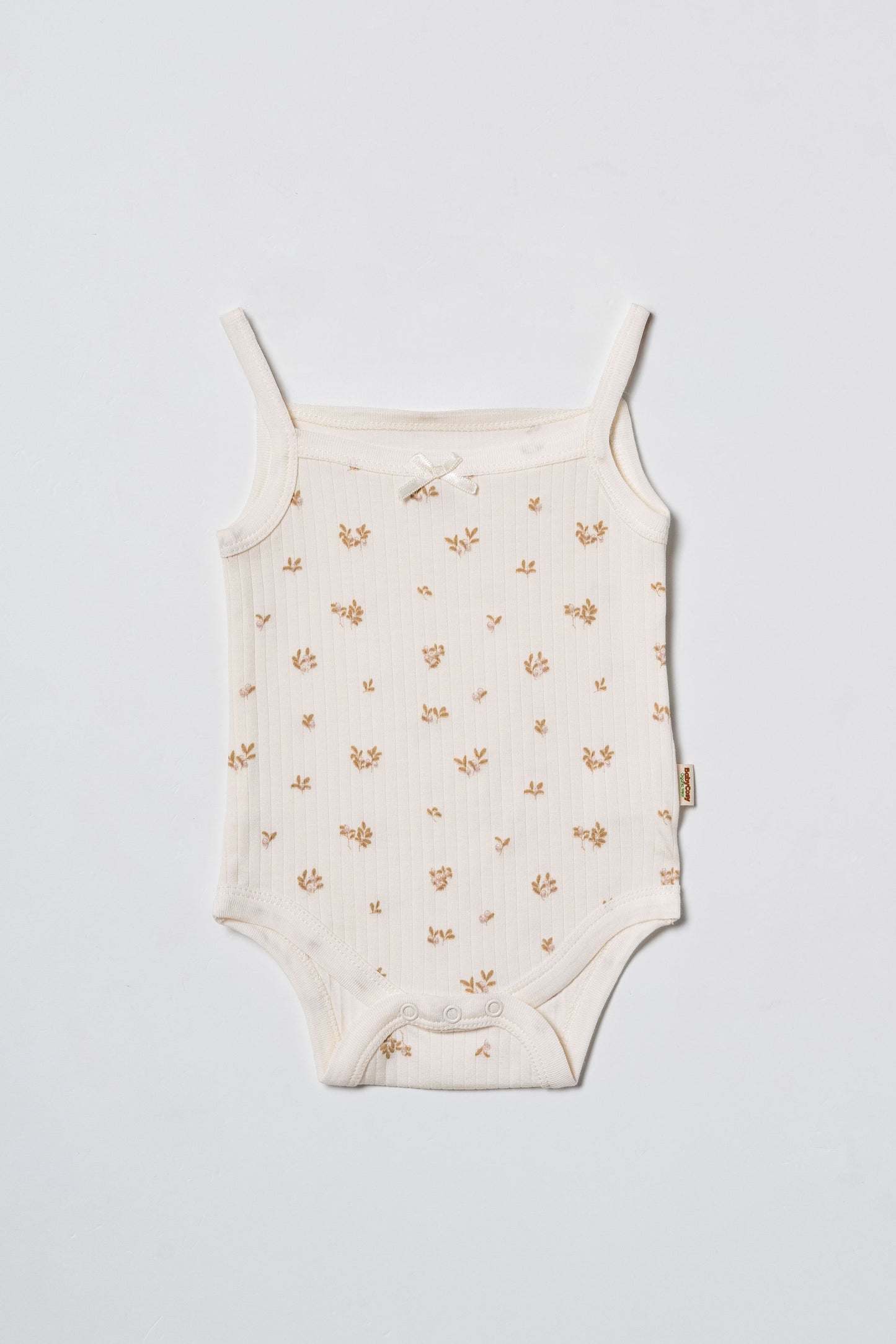 Set 2 body senza maniche modal crema | BABYCOSY ORGANIC
