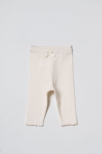 Set 2 pantaloni modal crema | BABYCOSY ORGANIC
