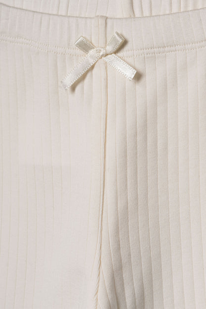 Set 2 pantaloni modal crema | BABYCOSY ORGANIC
