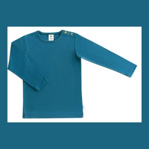 Maglietta a maniche lunghe Blu Mare
