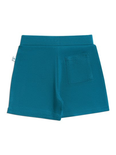 Pantaloncini cotone organico Turchese